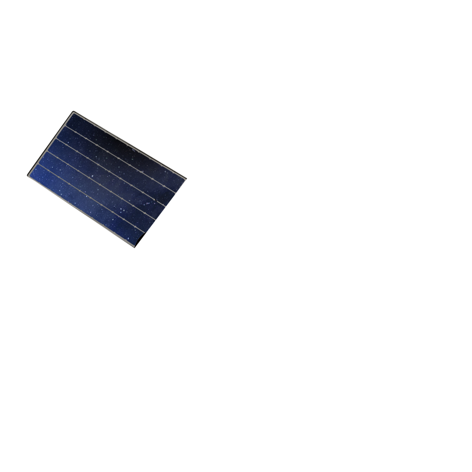 morphed image of satellite 